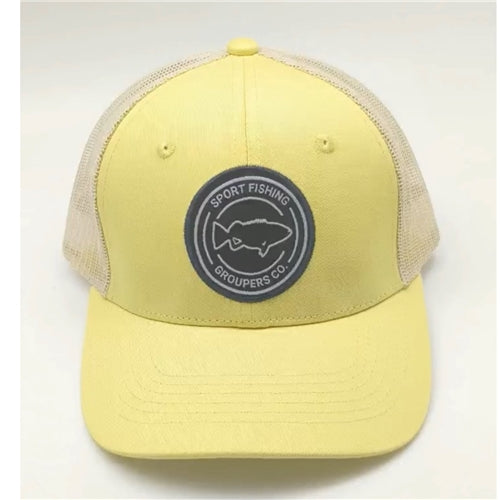 TRUCKER CAP GROUPERS YELLOW