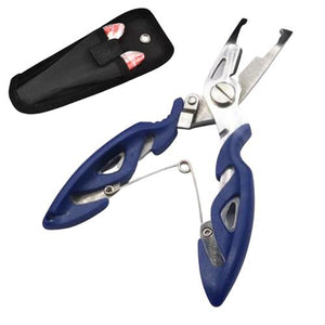 Stainless Steel Curved Fishing Pliers with cover