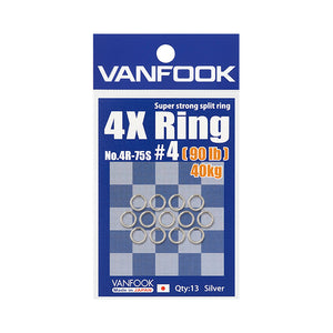 VANFOOK 4R-75S 4X Ring Silver