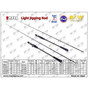 M&W Sofia Light Jigging Rod