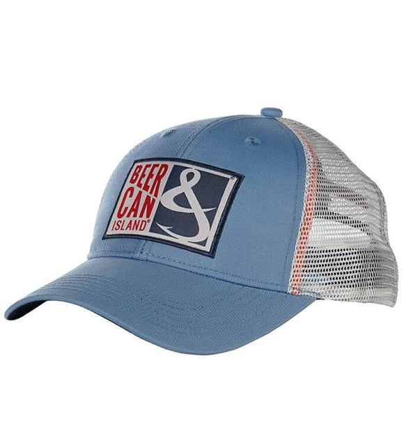 M015118 Beer Can Isl.Trucker Sky Blue