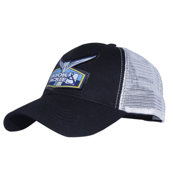 M015134 Fins Up Trucker Hat Black