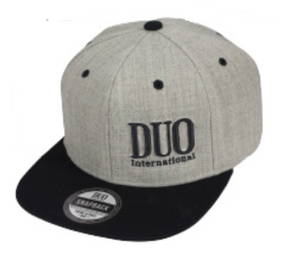 DUO Snapback Heather Grey & Black